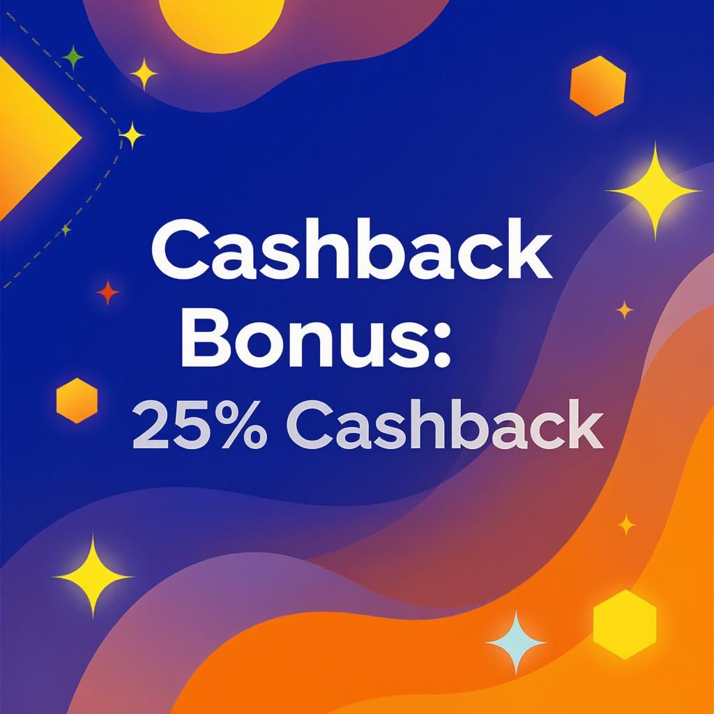 Cashback Bonus: 25% Cashback